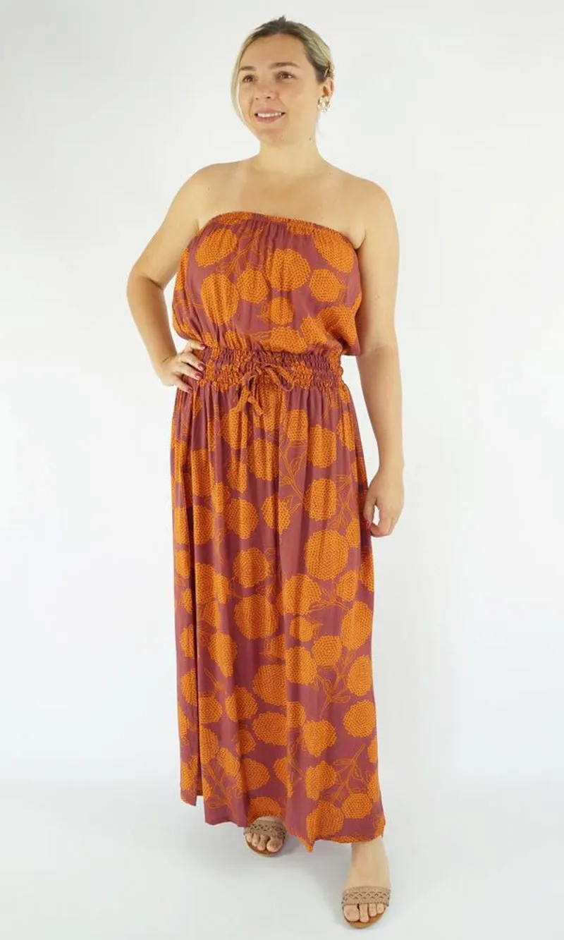 Rayon Dress Tube Marigold, More Colours