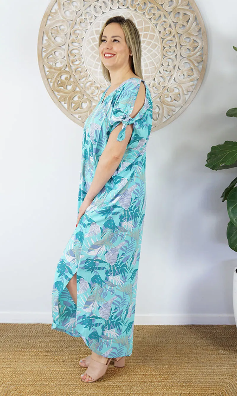 Rayon Kaftan Long Mykonos Botanique, More Colours