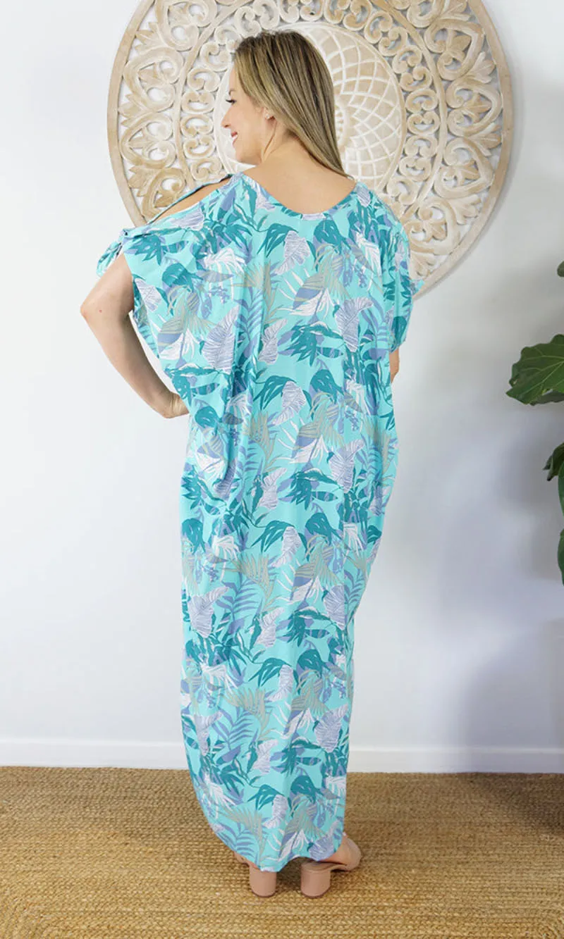 Rayon Kaftan Long Mykonos Botanique, More Colours