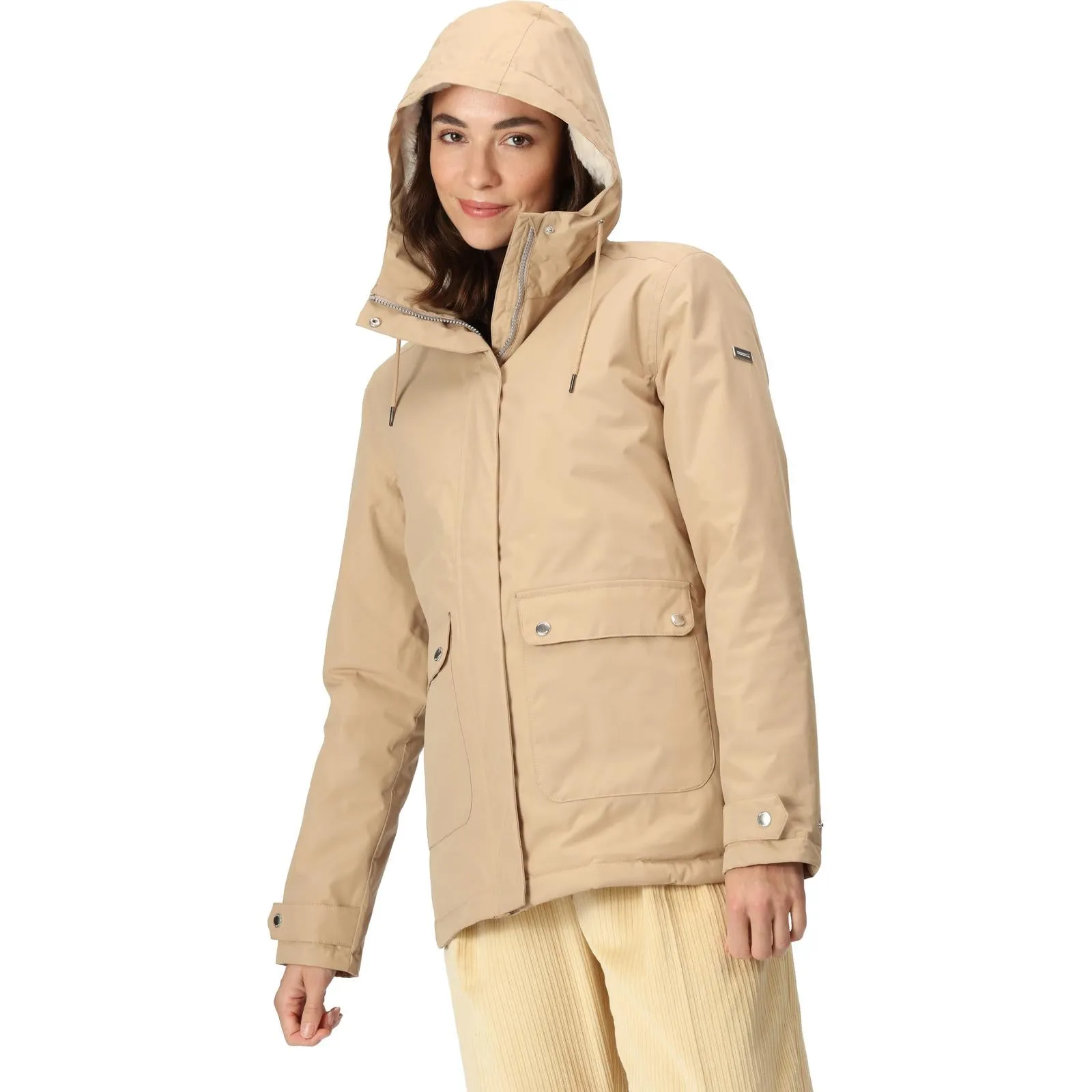 Regatta Womens Broadia Waterproof Hooded Jacket Coat