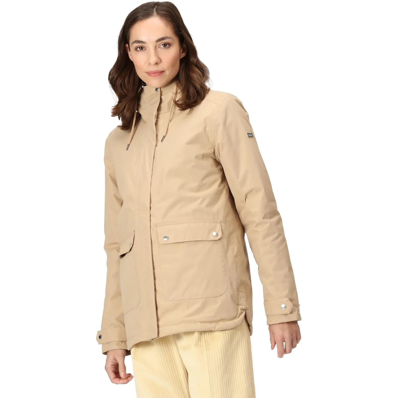 Regatta Womens Broadia Waterproof Hooded Jacket Coat