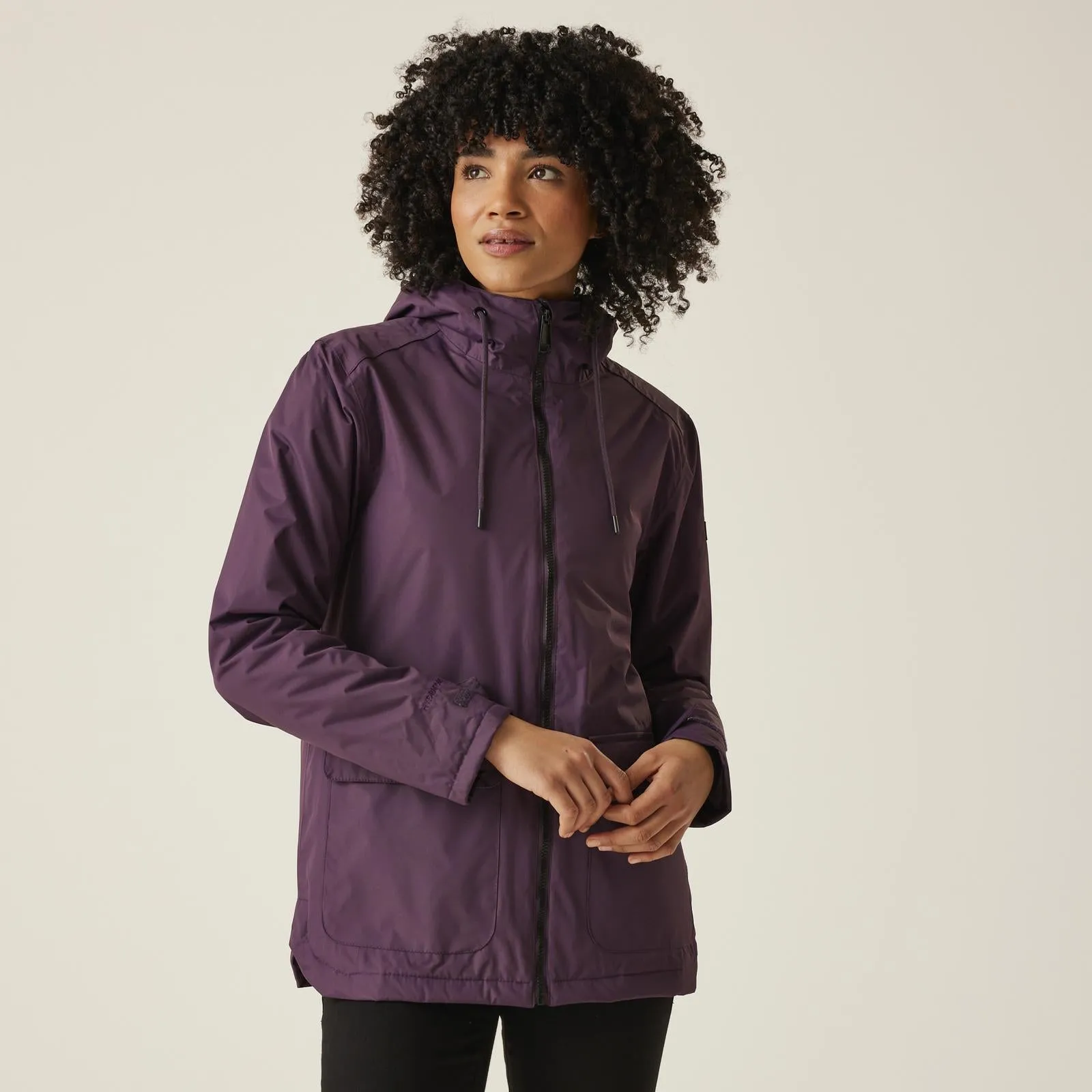 Regatta Womens Broadia Waterproof Hooded Jacket Coat