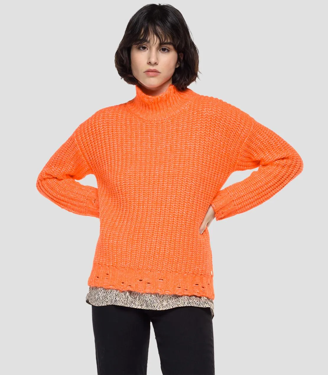 Replay DK7204 Turtleneck Jumper