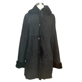 Reversible Shearling Coat - XS