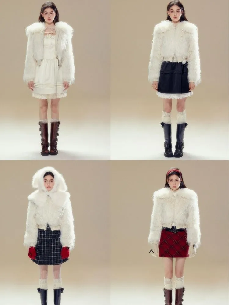 Reversible Warm Fur coat【s0000003631】