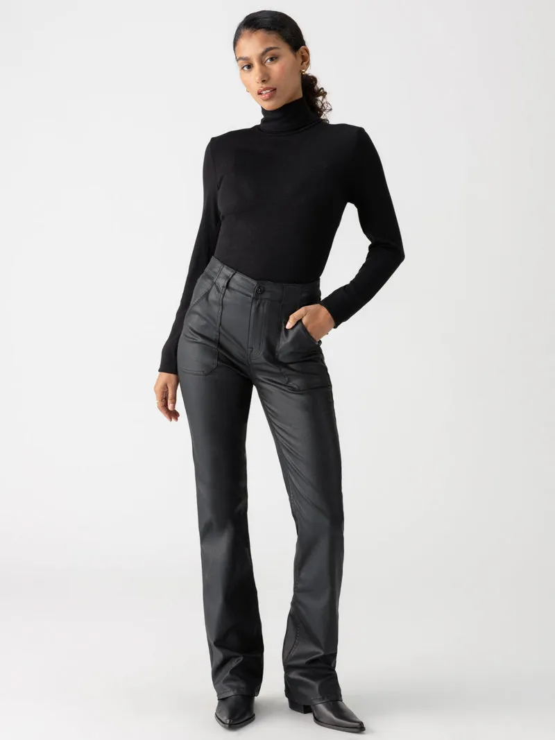 Sanctuary Essential Turtleneck - Black