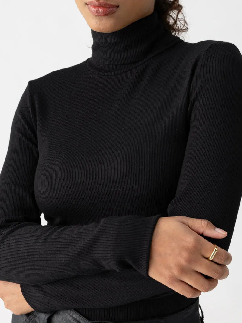 Sanctuary Essential Turtleneck - Black