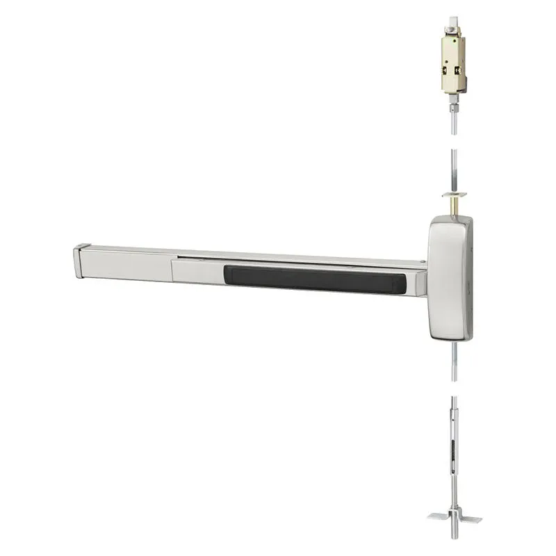 Sargent 12-MD8610J Fire Rated Concealed Vertical Rod Exit Device Exit Only, Multi-Function, For 1 3/4" Tk Metal Drs, 37-42" Dr Width, 84" to 96" Dr Ht