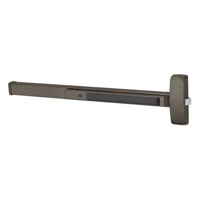 Sargent 8888-F Rim Exit Device, Multi-Function, Wide Style Push Pad, Exit Only, 33"-36" Bar, Field Reversible, Grade 1, Non-Handed