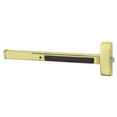 Sargent 8888-F Rim Exit Device, Multi-Function, Wide Style Push Pad, Exit Only, 33"-36" Bar, Field Reversible, Grade 1, Non-Handed