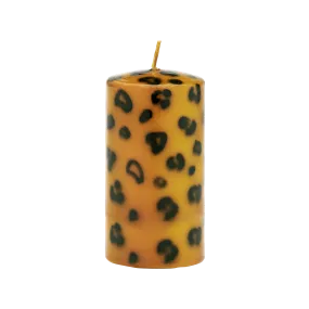 Short Leopard Print Blunt Candle