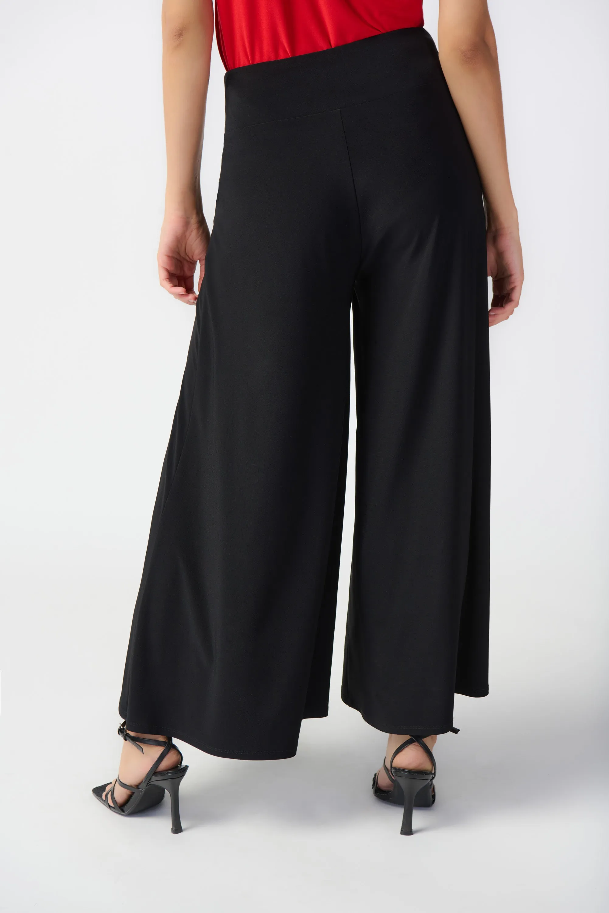 Silky Knit Culotte Pants