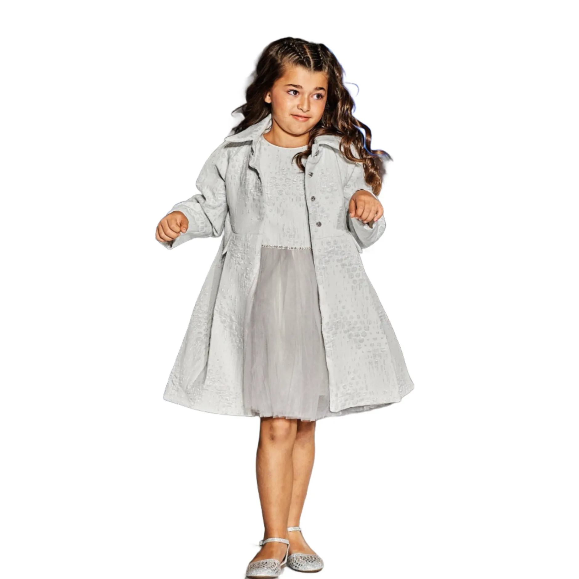 Sisi Shy Formal Girls Dress & Jacket