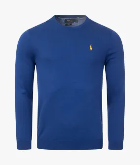 Slim Fit Cotton Crewneck Jumper