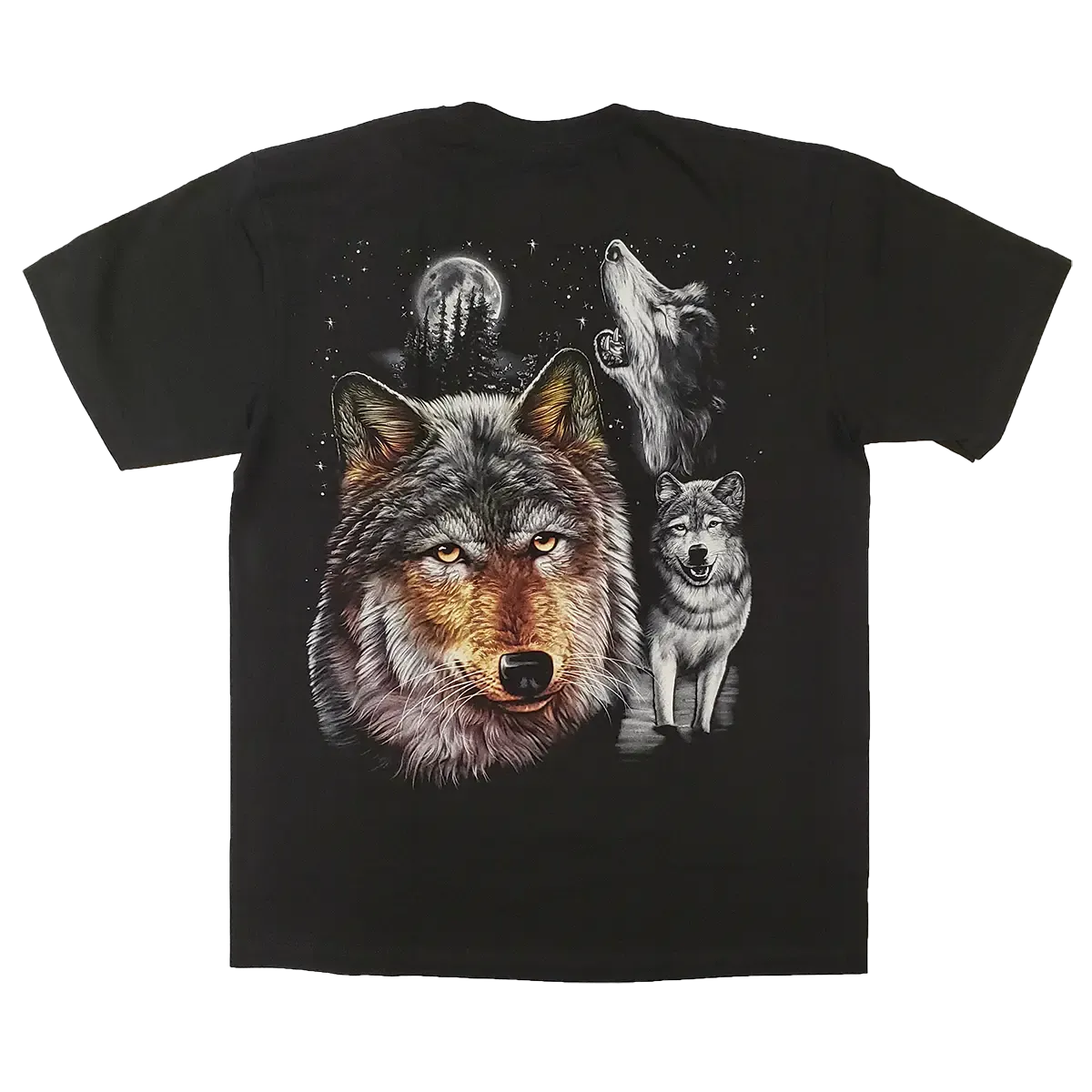 Sofari Collection Men's Wolf Design T-shirt