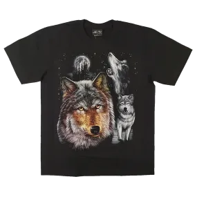 Sofari Collection Men's Wolf Design T-shirt