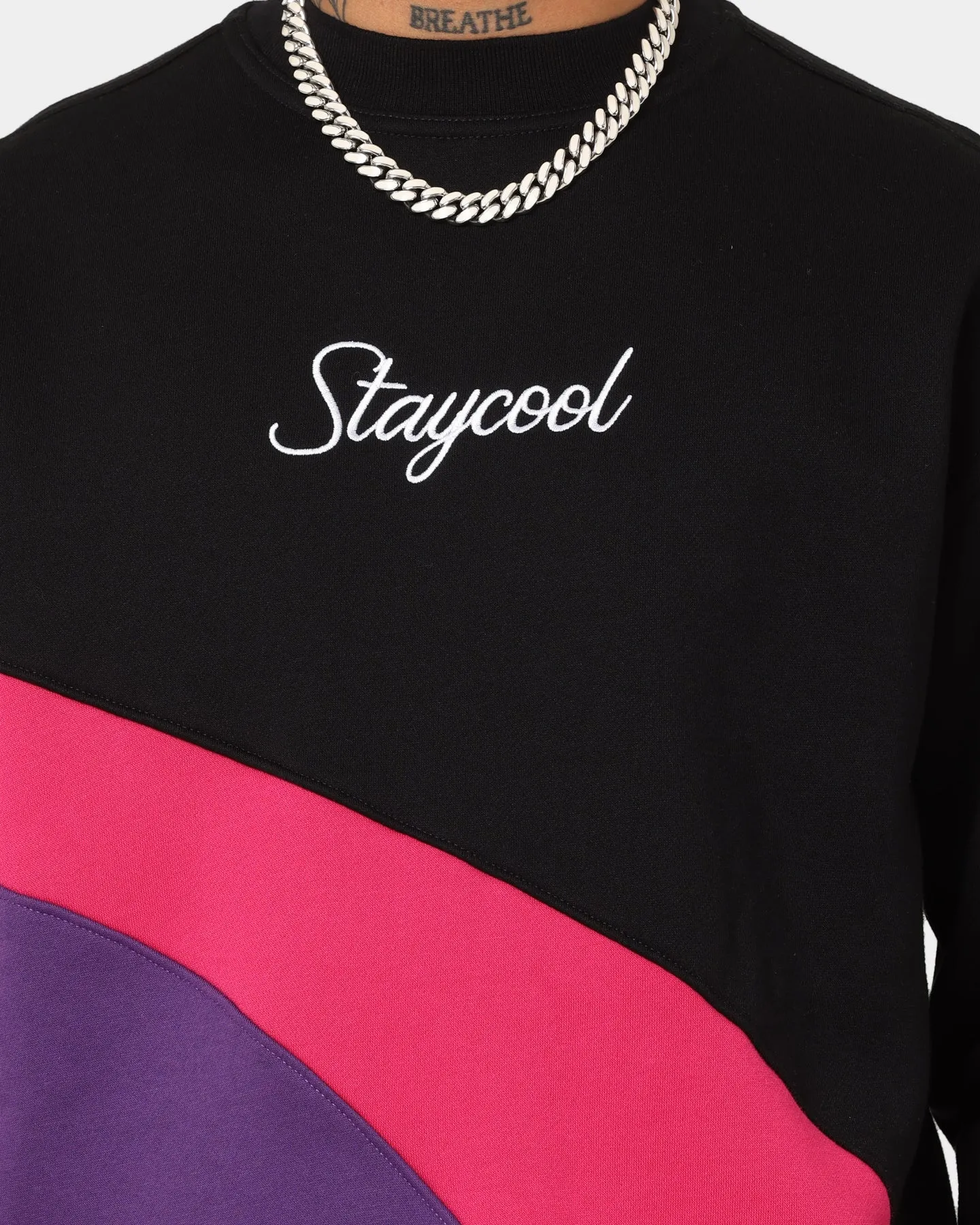 STAYCOOLNYC Racer Sweatshirt Mutli