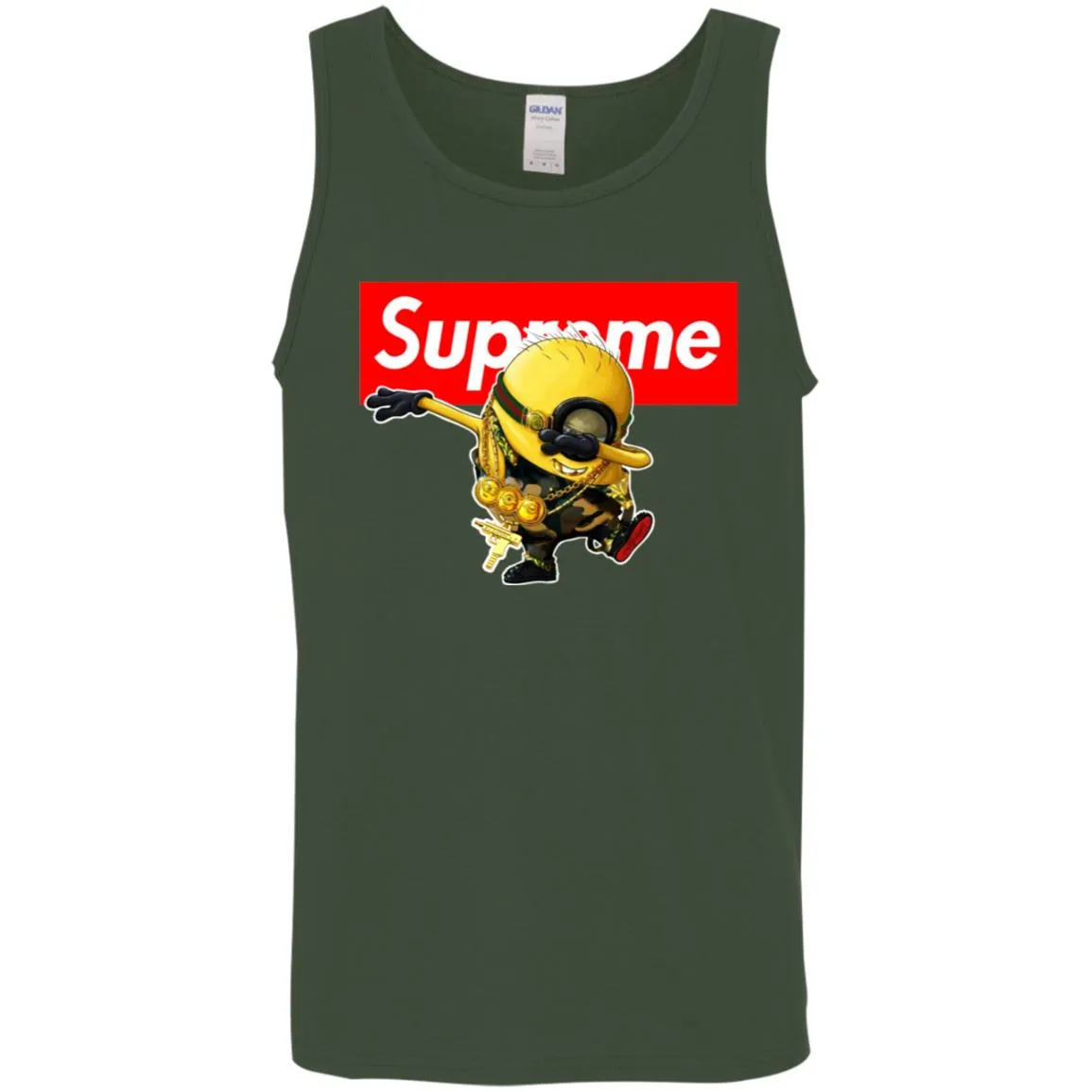 Supreme Minion T-shirt Trending Men Cotton Tank