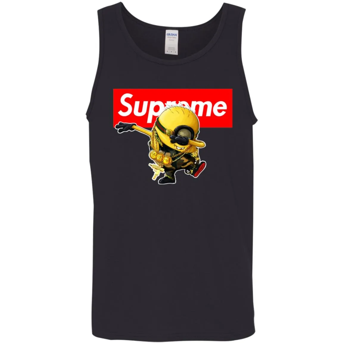 Supreme Minion T-shirt Trending Men Cotton Tank