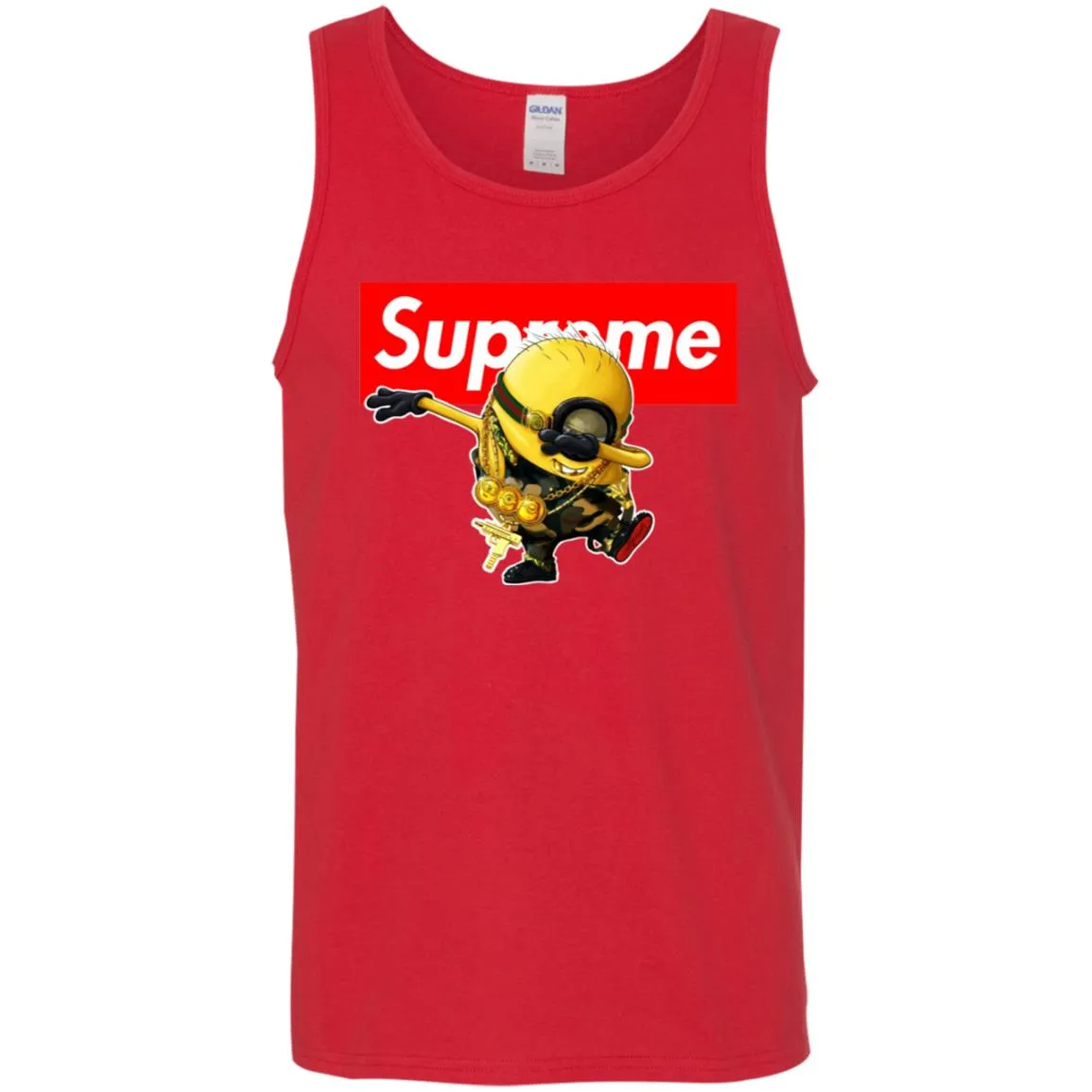 Supreme Minion T-shirt Trending Men Cotton Tank