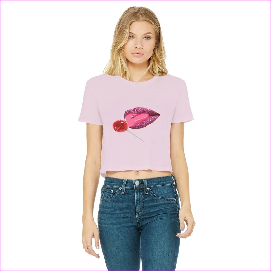 Sweet Clothing Sweet Clothing Cropped Raw Edge T-Shirt