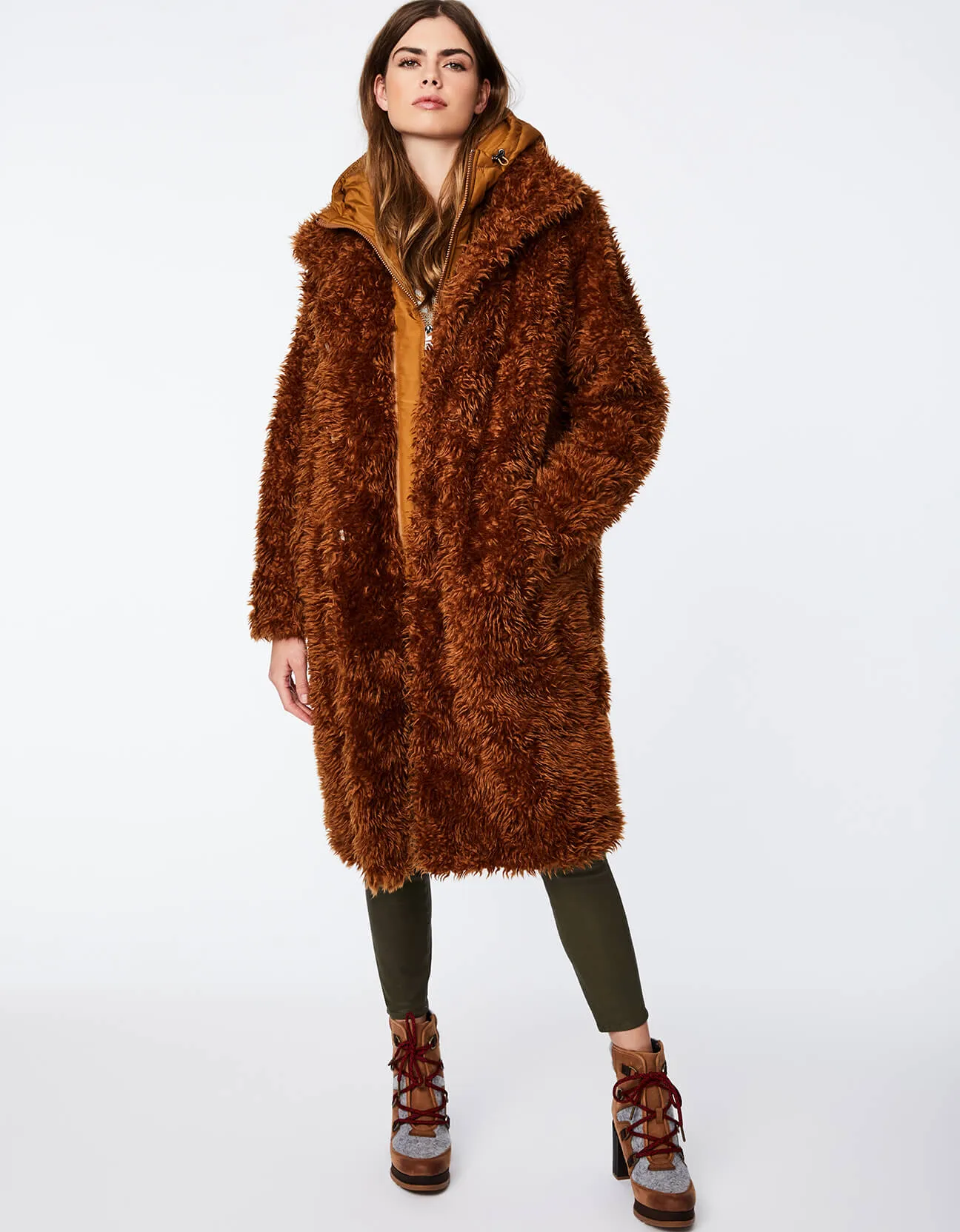 UNREAL SHAGGY FUR DOUBLE UP COAT