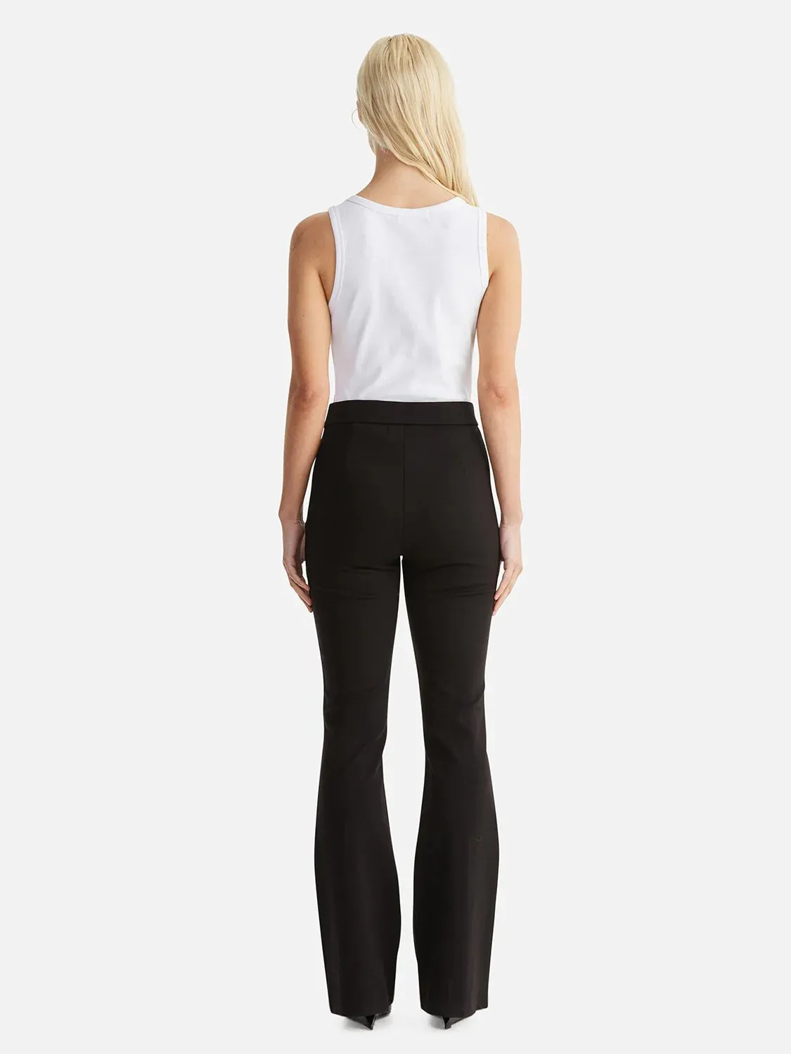 WILBA FLARE PANT | BLACK