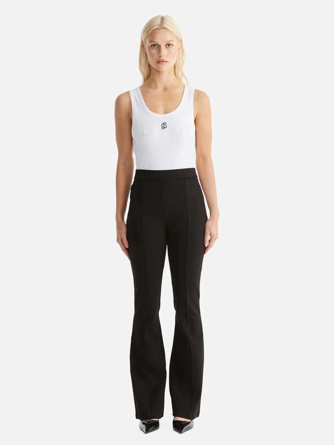 WILBA FLARE PANT | BLACK