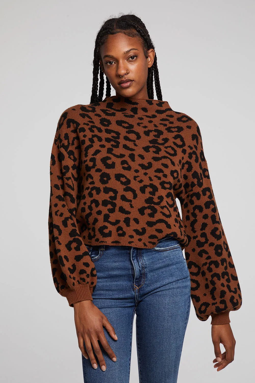 Willie Old Town Leopard Pullover