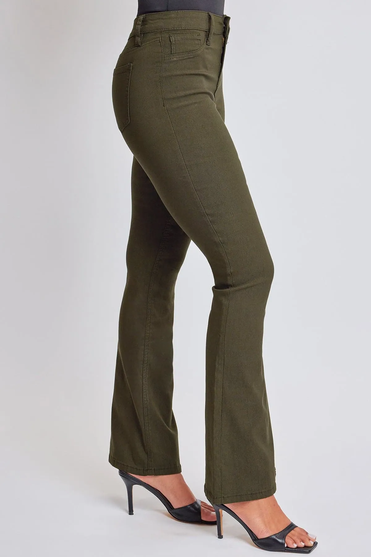 Women's Hyperstretch Flare Pants, Dark Olive