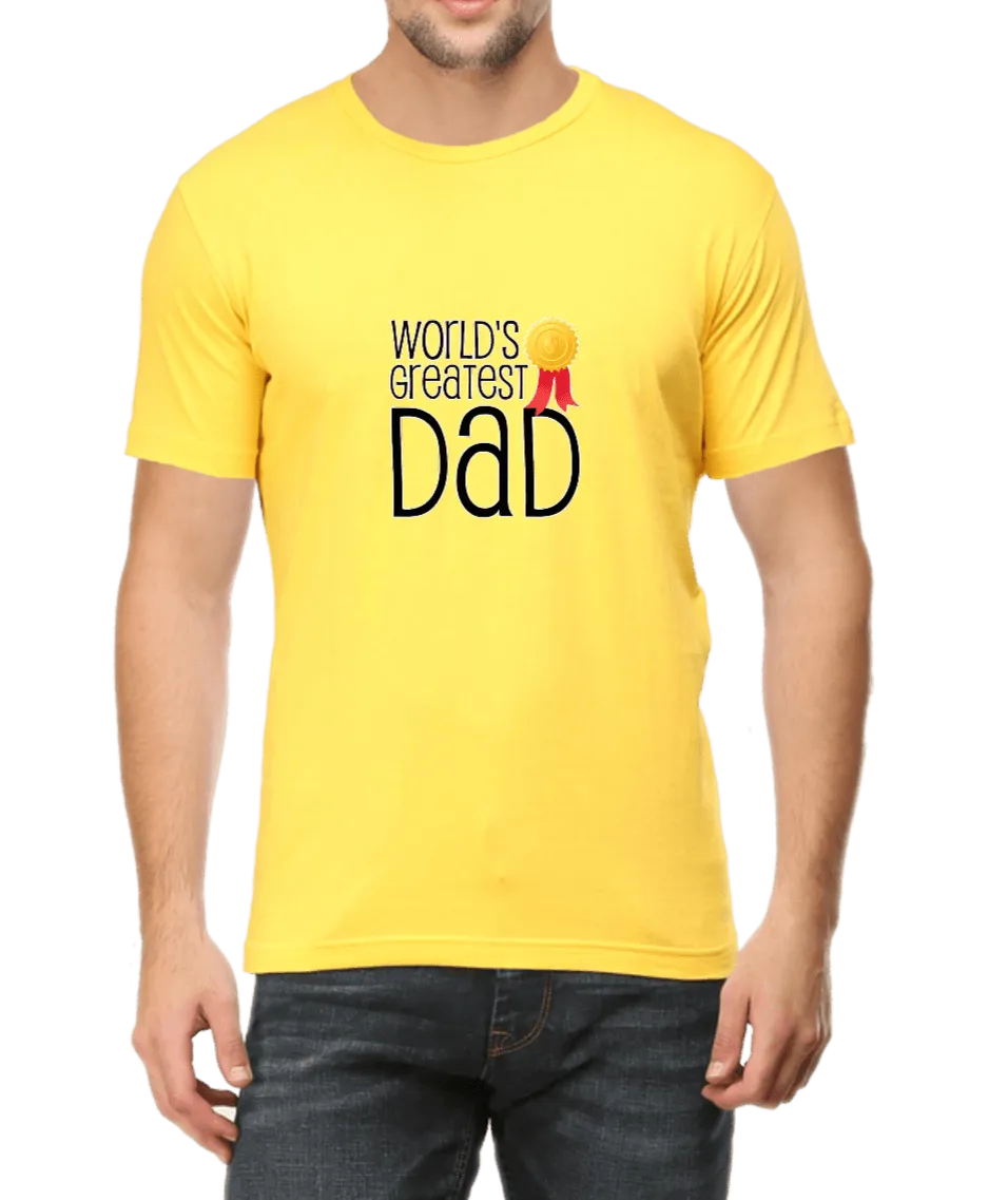 World's Best Dad T-Shirt D65