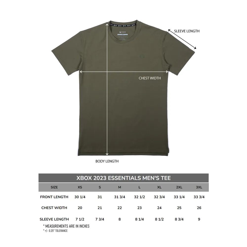 Xbox Essentials Khaki Tee