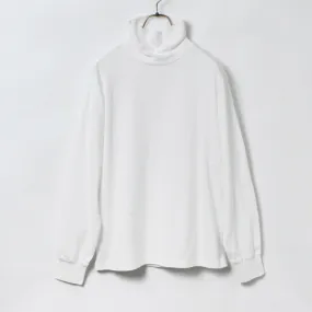 YONETOMI NEW BASIC / NEW BASIC GARMENT DYE T-SHIRT TURTLE NECK